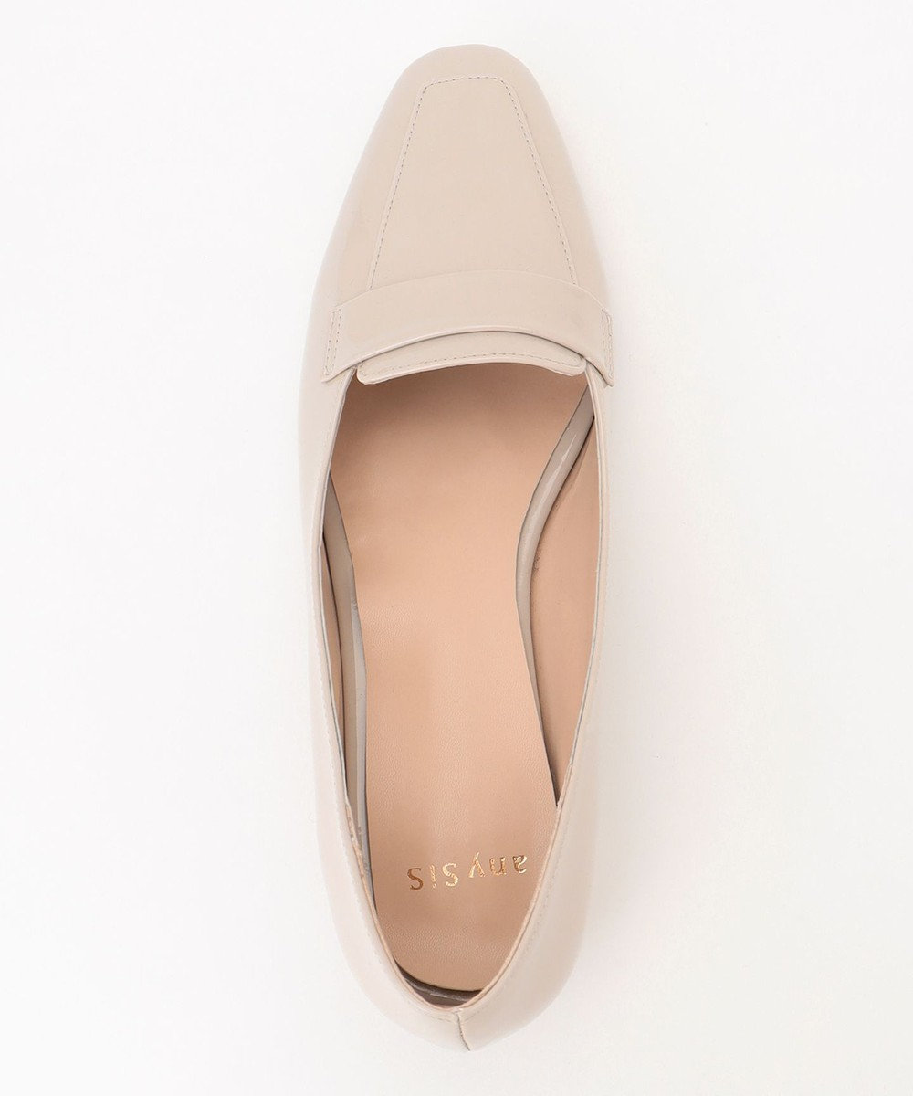 ANY SIS 【23.0~24.0cm】エナメルローファーパンプス 