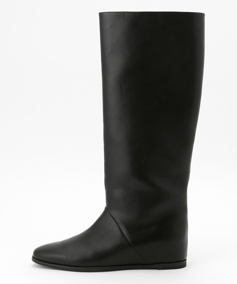 自由区 【SHIHOさん着用】ストレートインヒールロング ブーツ 