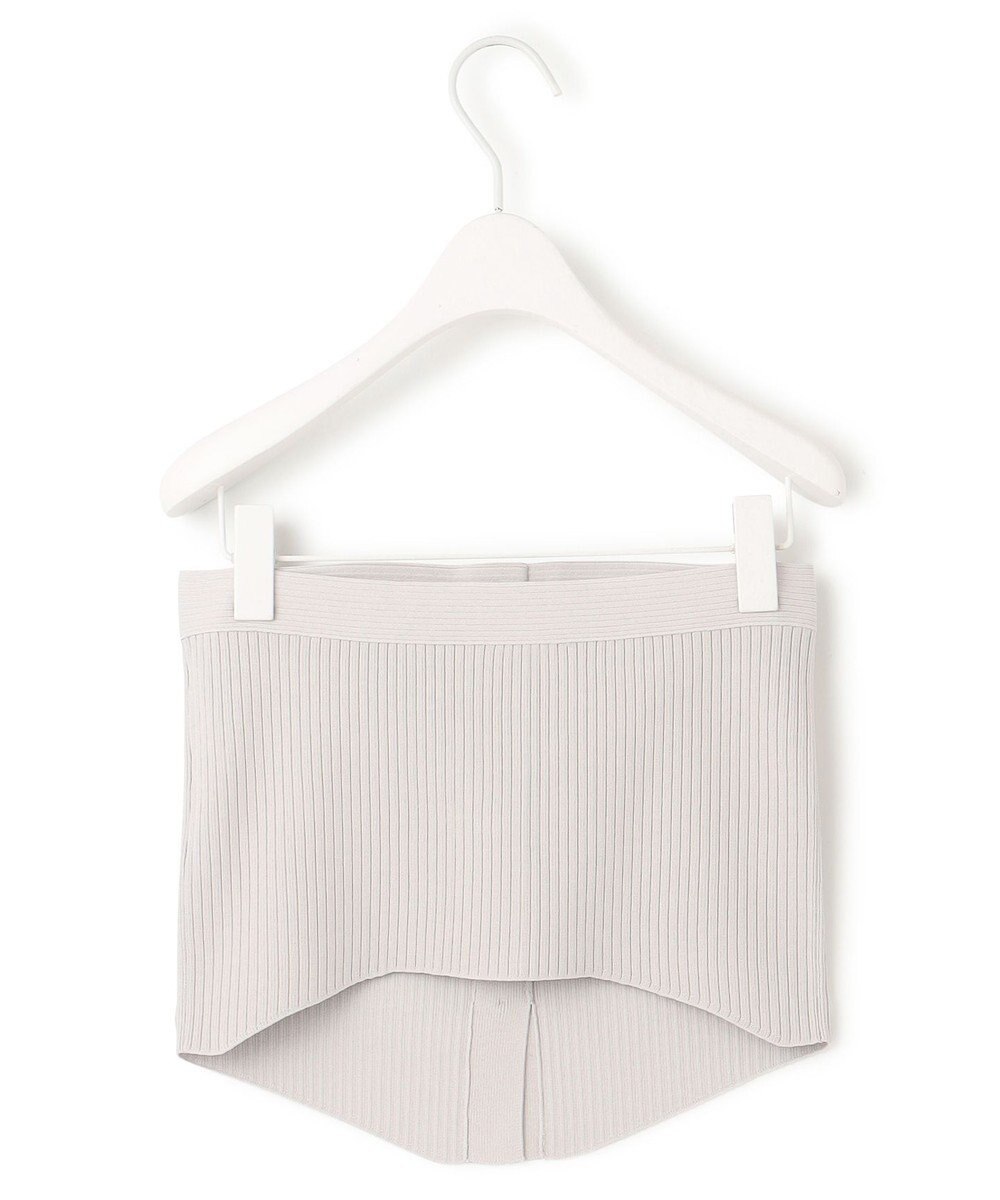 ICB L 【洗える】ハイゲージスムース ニットビスチェ 