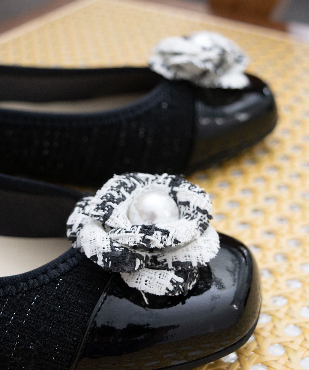 Bridget Birkin ＜3E＞【Bridget Birkin Walk】フラワーパールウォーキングパンプス 