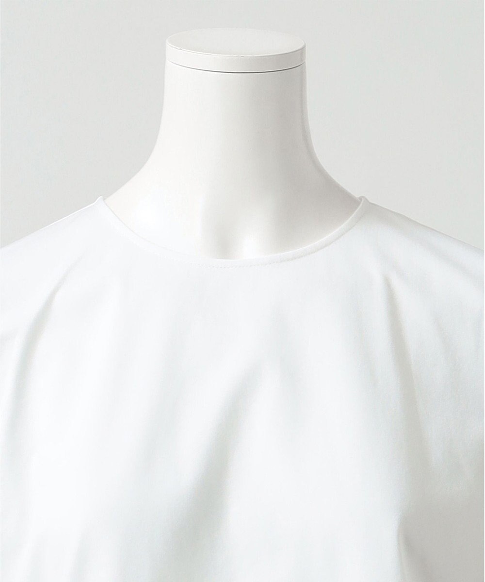 23区 【R(アール)】プレミアムコットンジャージー フリルスリーブカットソー 