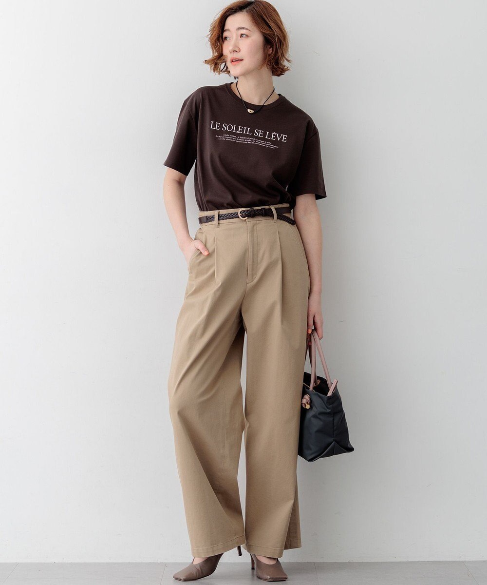 23区 【先行予約】LE SOLEIL SE LEVE ロゴ Tシャツ 