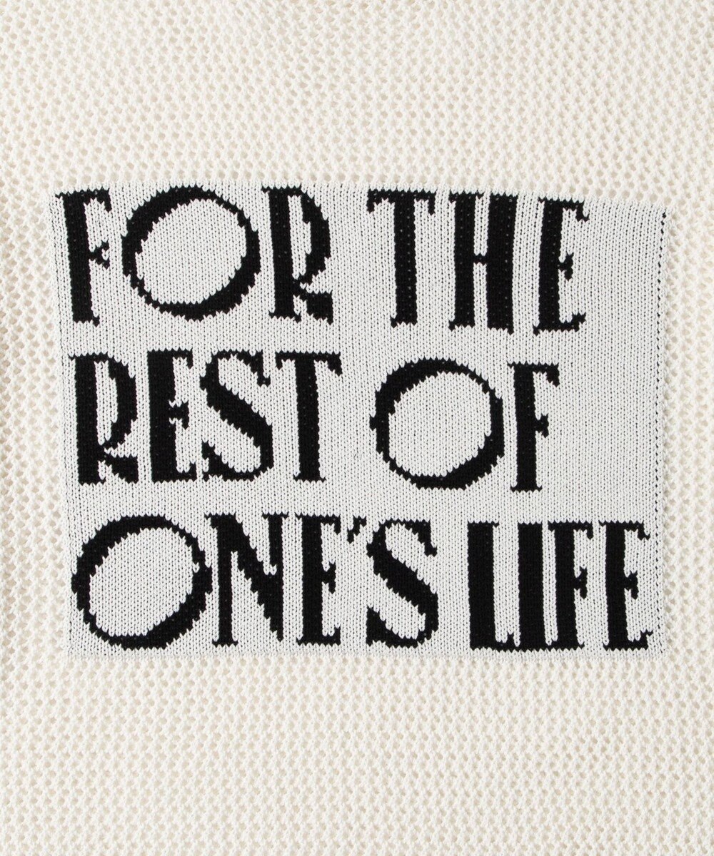 WEGO ジャガードメッシュニットビッグプルオーバー 