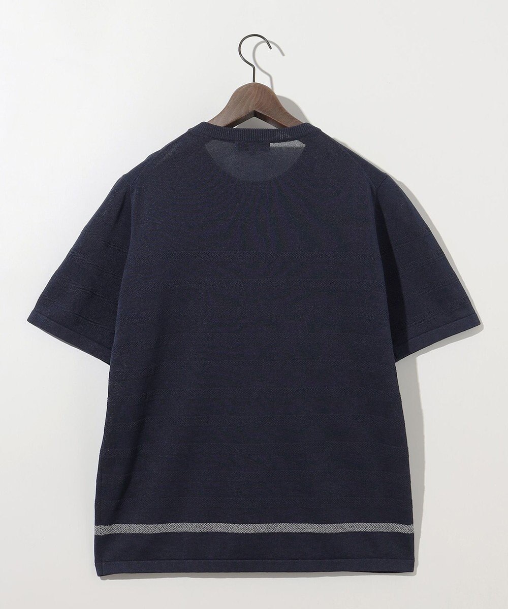 JOSEPH ABBOUD 【エコ素材/軽量/通気性/速乾性】ペーパーヤーンニット Ｔシャツ 