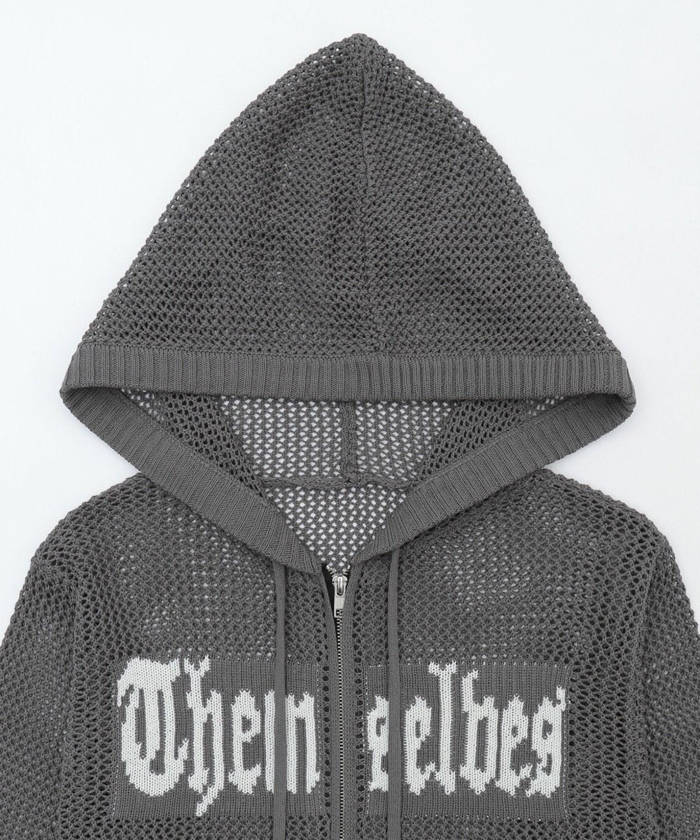 WEGO ジャガードメッシュパーカー 