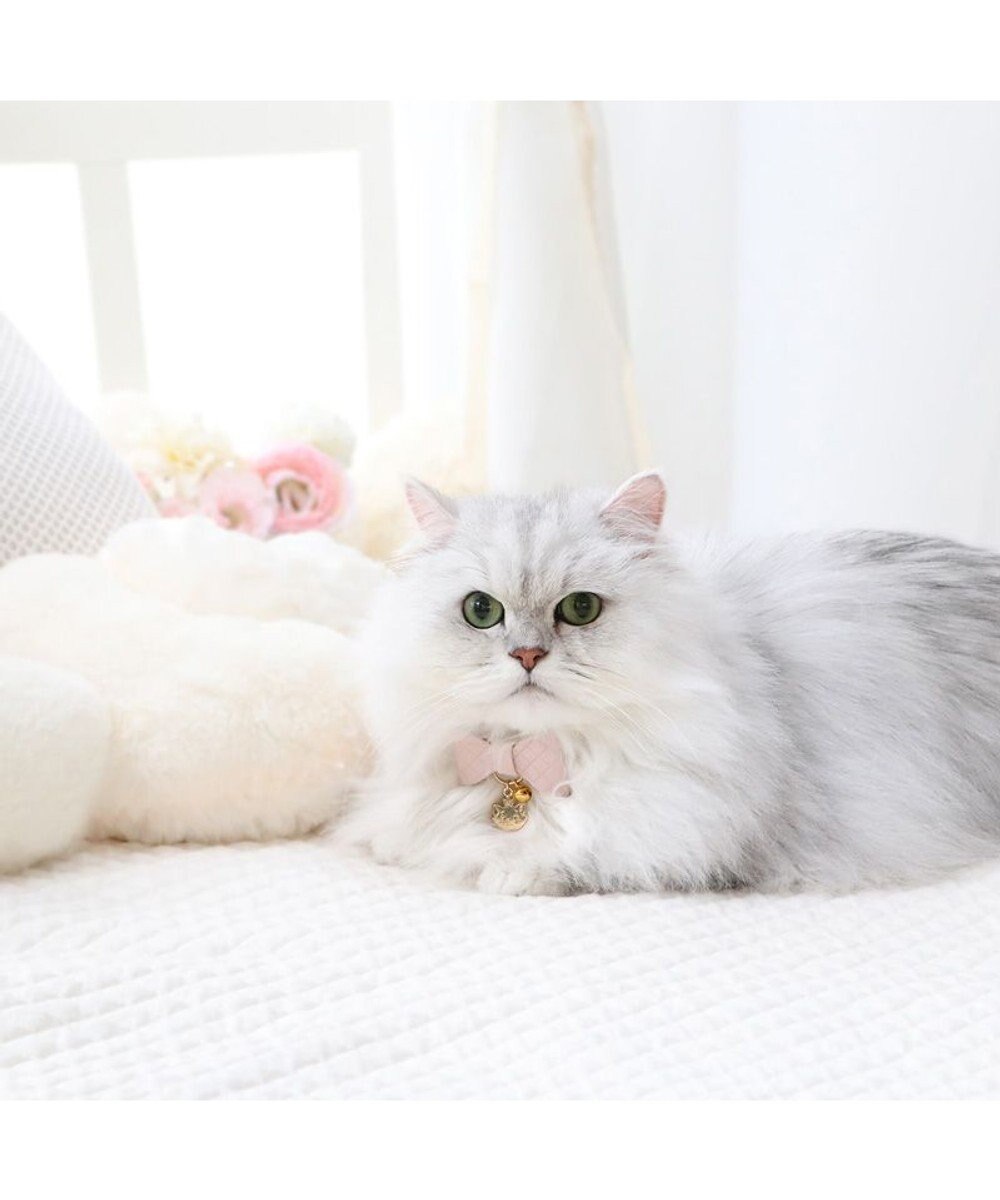 PET PARADISE ディズニー マリー リボン 猫 首輪 《小 / 中》 