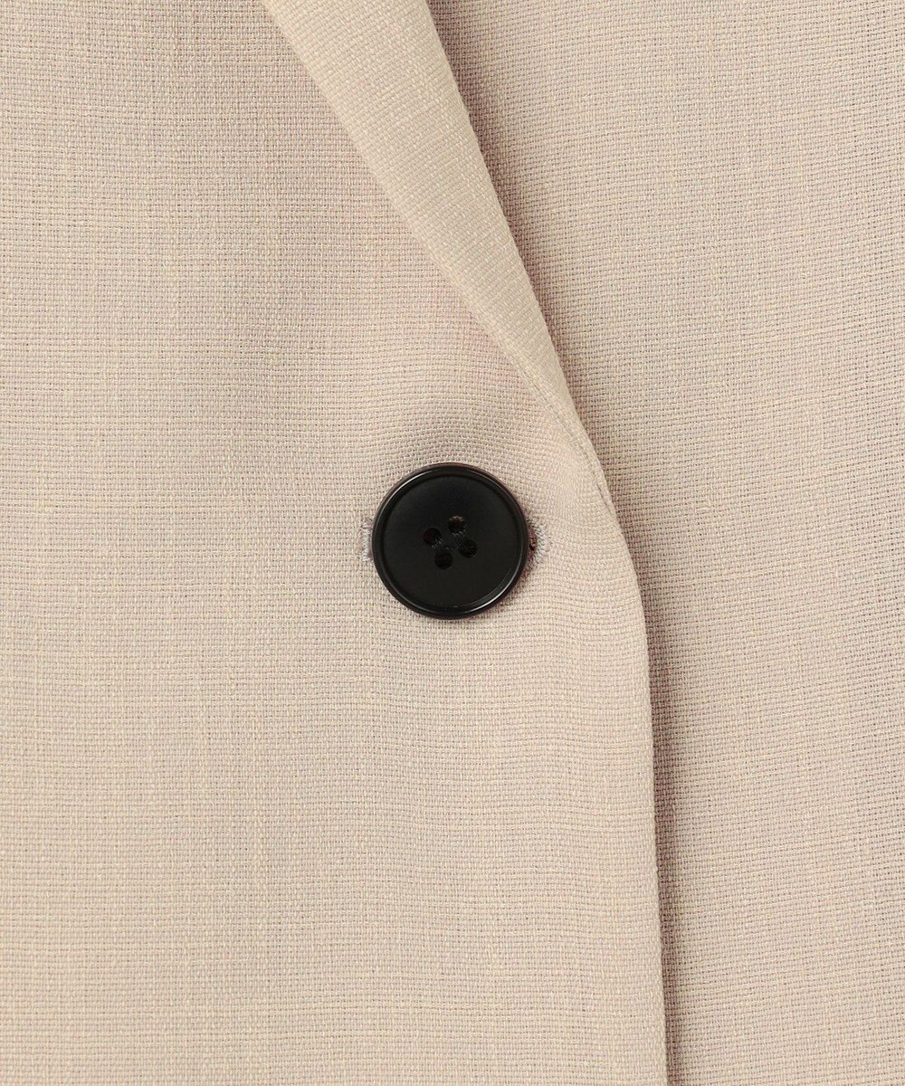 ICB ドライアセテートスラブ 8分袖ジャケット 