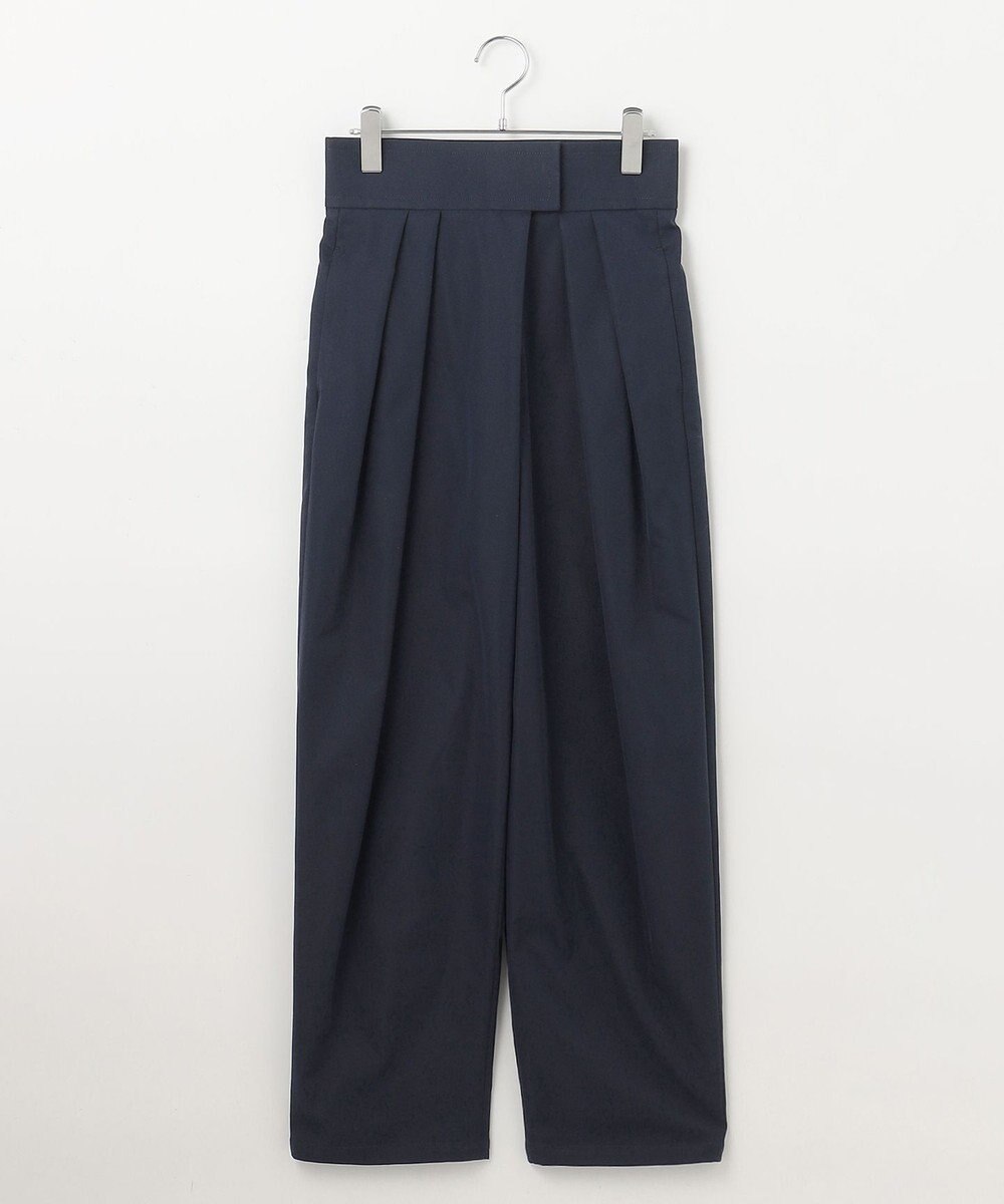 #Newans ２タックコクーンワイドパンツ 