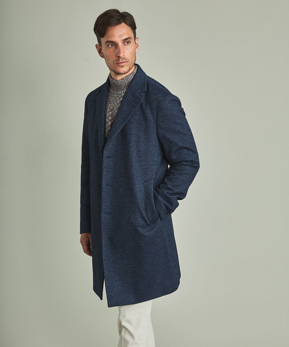 GOTAIRIKU 【AIRY MOVE】Ｔ/Ｗジャージーリラックスチェスター コート 