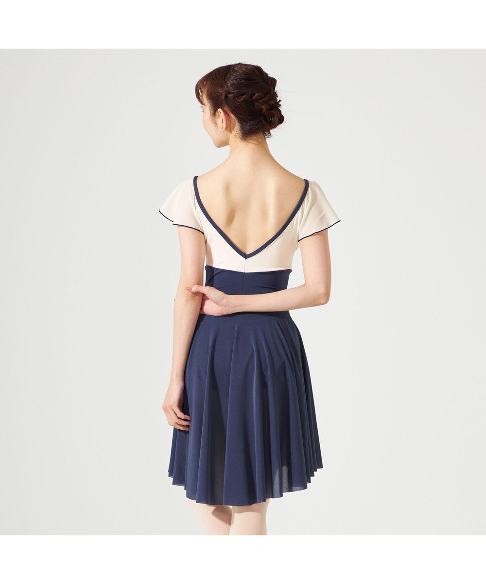 Chacott フレアスリーブレオタード 