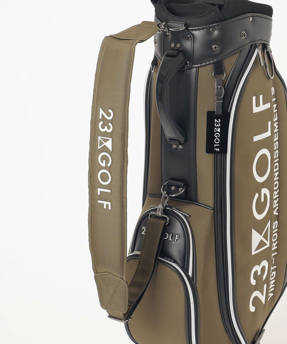 23区GOLF 【UNISEX】メランジシリーズ キャディバッグ 