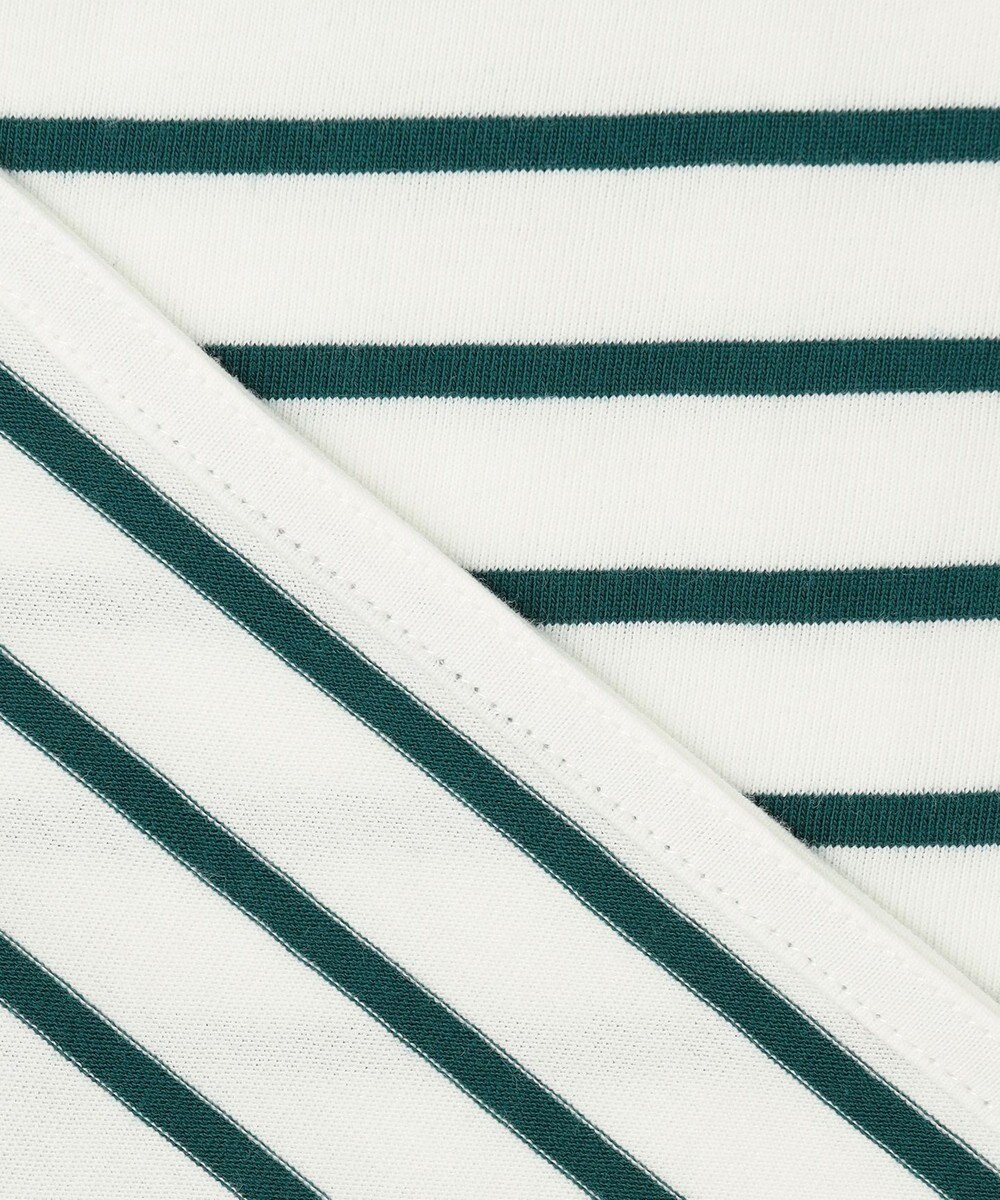 ANY 【接触冷感・UVケア】TCオーガビッツボーダー Tシャツ 