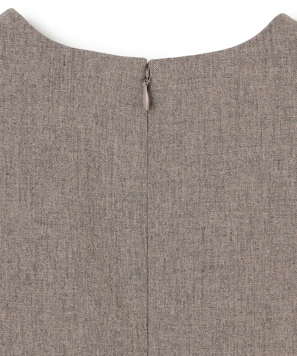 uncrave ウォッシャブルウールライクツイル ジレ 