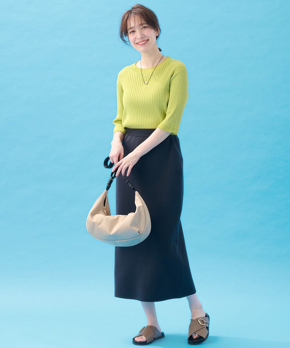 ANY メタルモチーフコードネックレス 