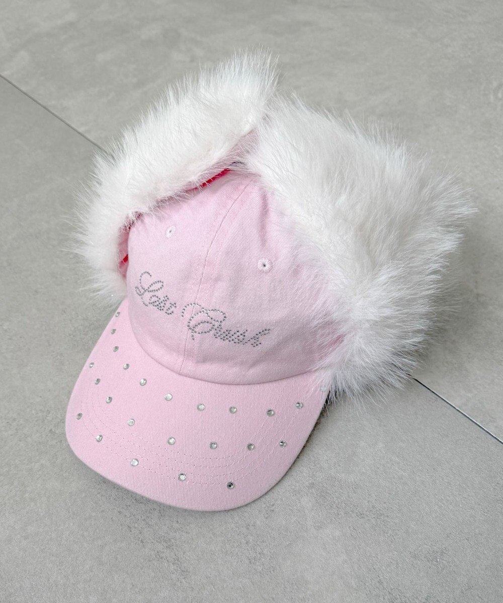 WEGO ラインストーンドッグイヤーキャップ 