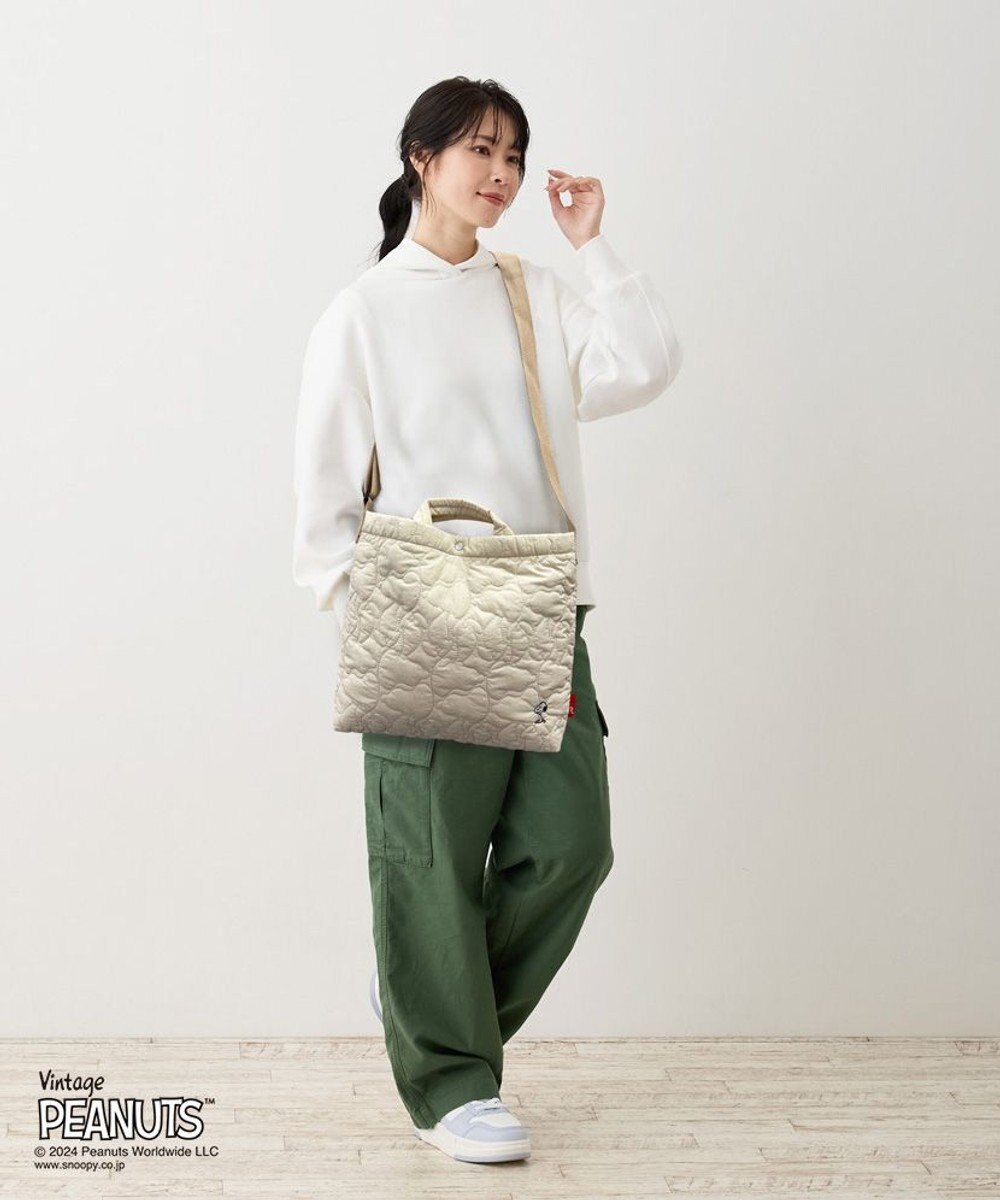 ROOTOTE 8415【スヌーピー】IP.トール2ウェイ.キルト.ピーナッツ-9X 