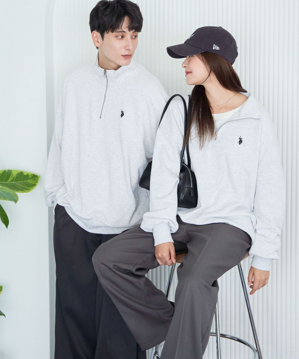 WEGO 【ユニセックス着用ITEM】別注　U.S POLO ASSN.　ハーフZIPPO 