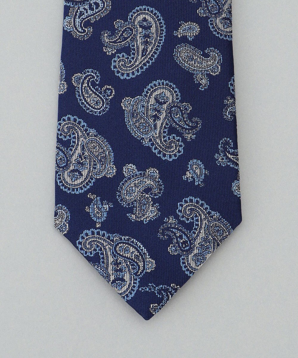 GOTAIRIKU 日本縫製/オリジナル柄【Fermo Fossati】ネクタイ_ペイズリー 
