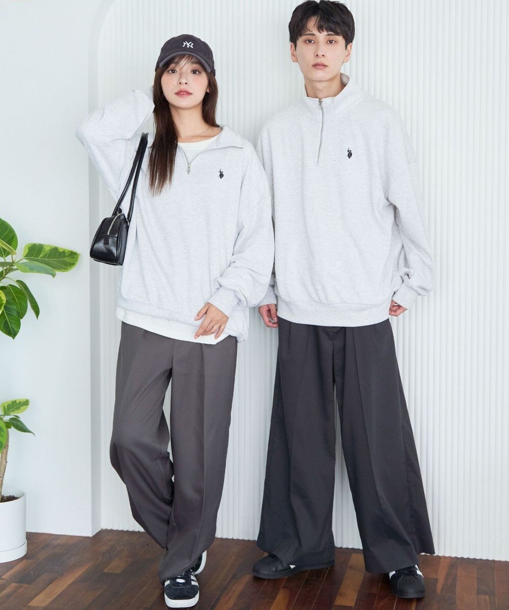 WEGO 【ユニセックス着用ITEM】別注　U.S POLO ASSN.　ハーフZIPPO 