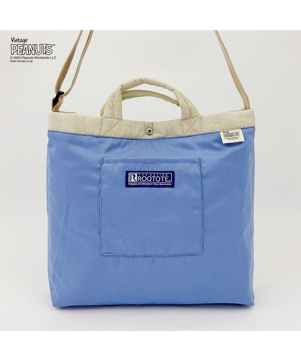 ROOTOTE 8415【スヌーピー】IP.トール2ウェイ.キルト.ピーナッツ-9X 