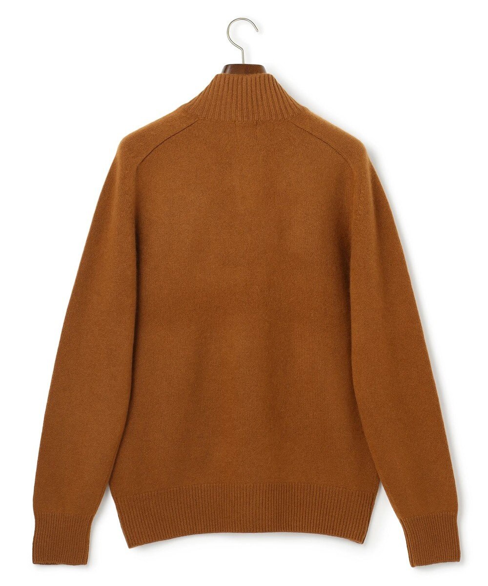 J.PRESS MEN 【カシミア100%使用】カシミヤリブモックネック ニット 