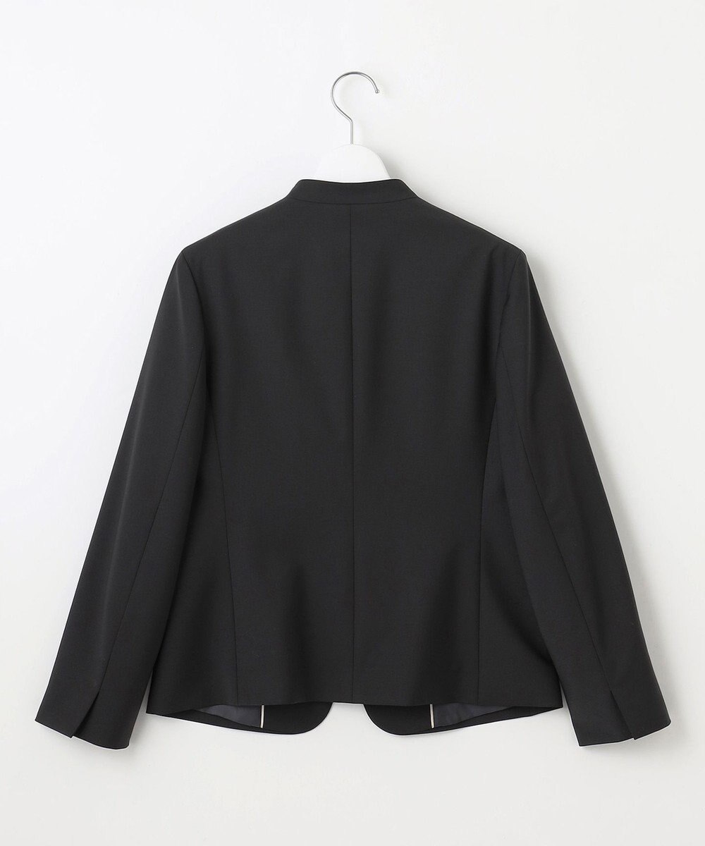 J.PRESS LADIES 【セットアップ対応】BAHARIYE SOLID ノーカラー ジャケット 