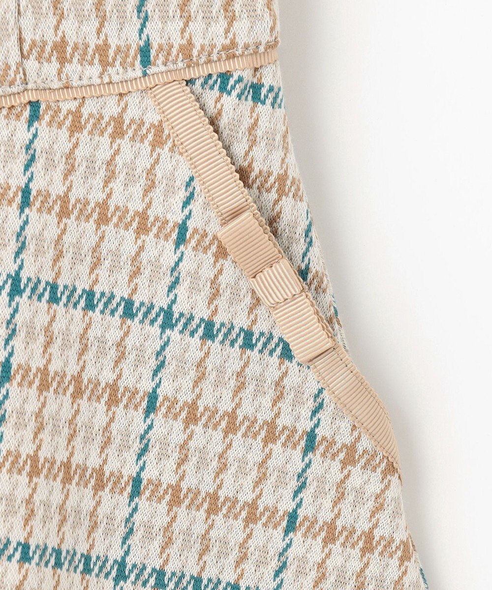 組曲 KIDS 【90-100㎝】チェックワンピース 