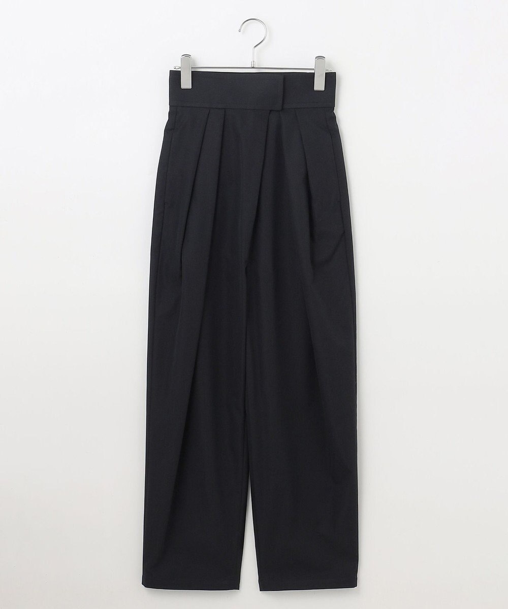 #Newans ２タックコクーンワイドパンツ 