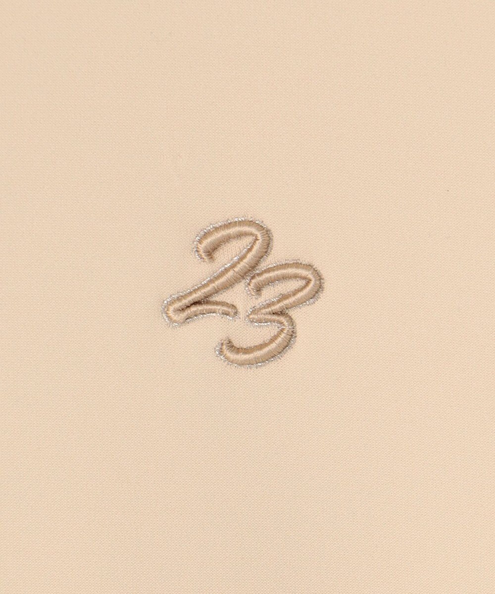 23区GOLF 【WOMEN】【UVケア・吸水速乾】レース袖 モックネックシャツ 