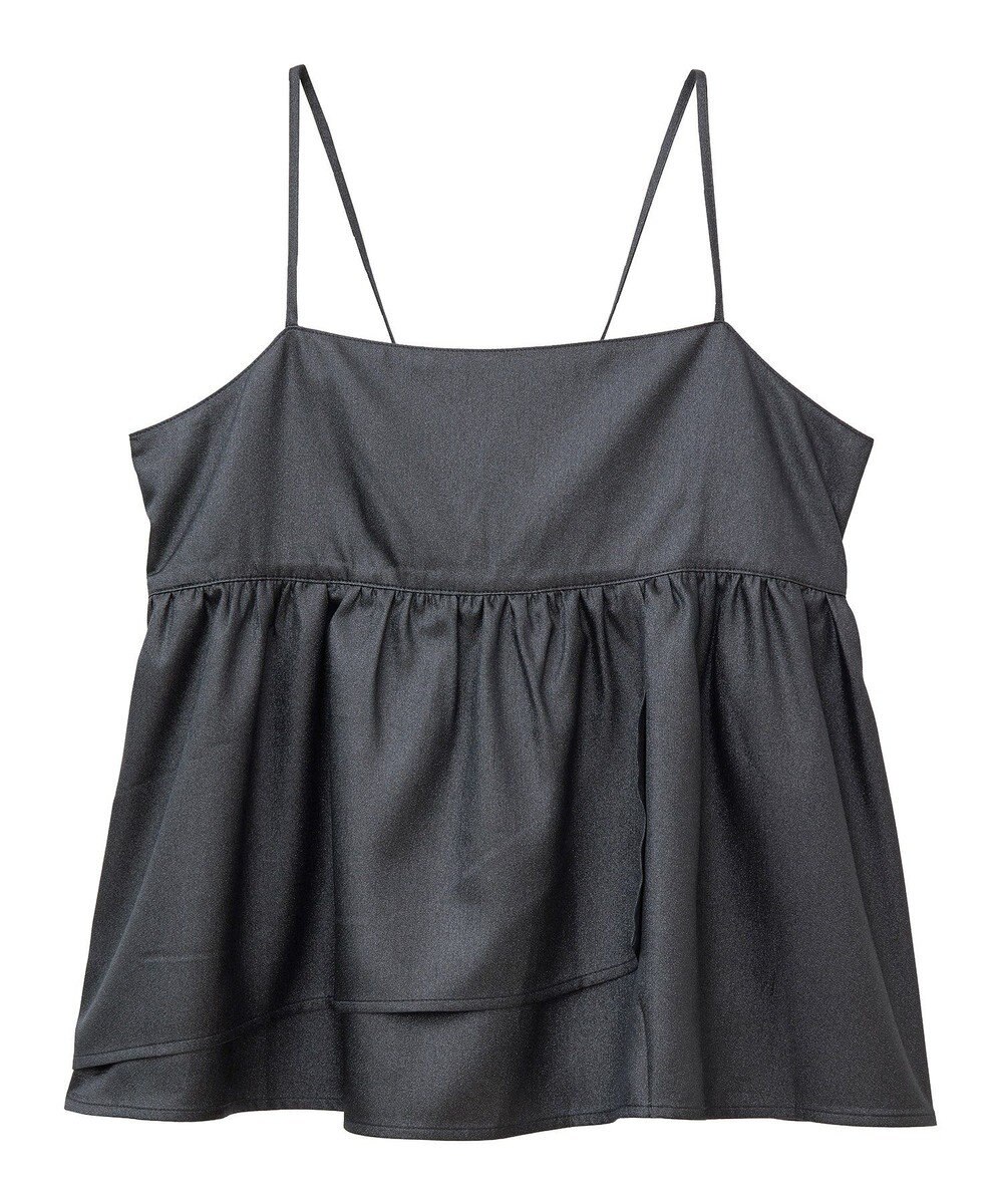 YECCA VECCA シャイニーオーバーキャミ 