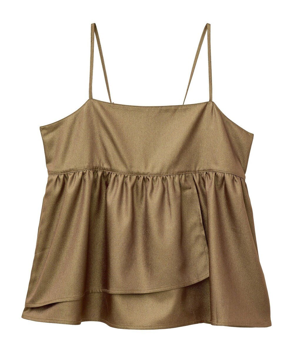 YECCA VECCA シャイニーオーバーキャミ 