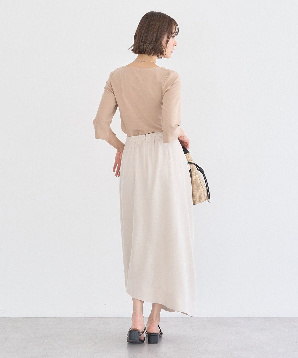 earth music&ecology ウエストツイストアシメスカート 