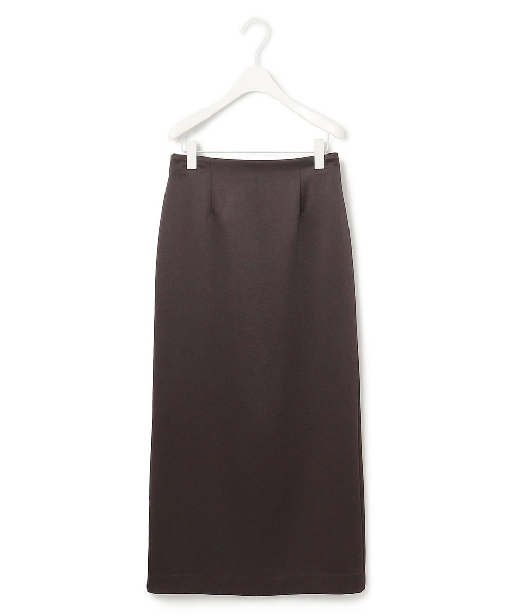 ICB 【洗える】 ヴィンテージサテン ナロースカート 