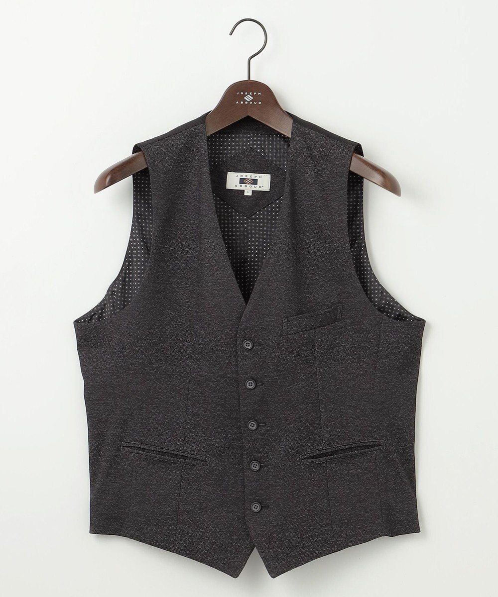 JOSEPH ABBOUD 【キングサイズ・ストレッチ/多機能】ツィーディジャージ ベスト 