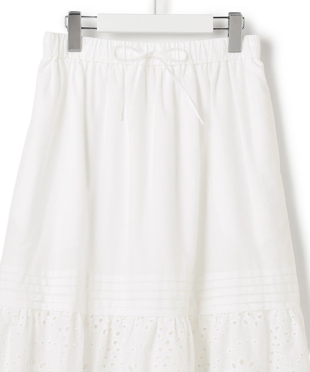23区 【先行予約】カットワークエンブロイダリー スカート 