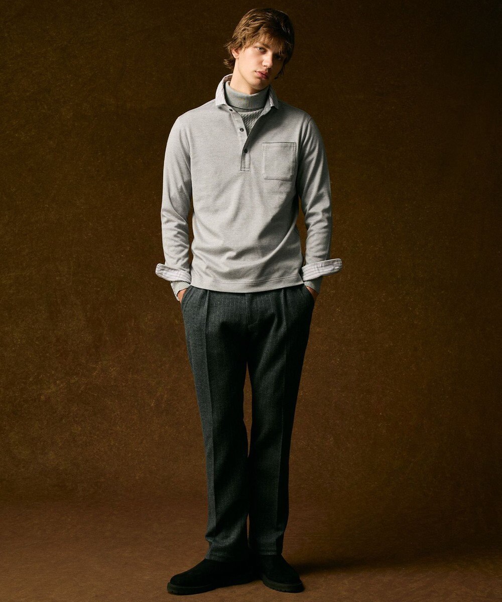 JOSEPH ABBOUD 【軽量・保形・快適な肌触り】ウィンターダディポロ 