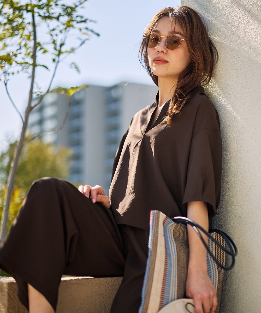 ANY 楽映えストレートパンツ 