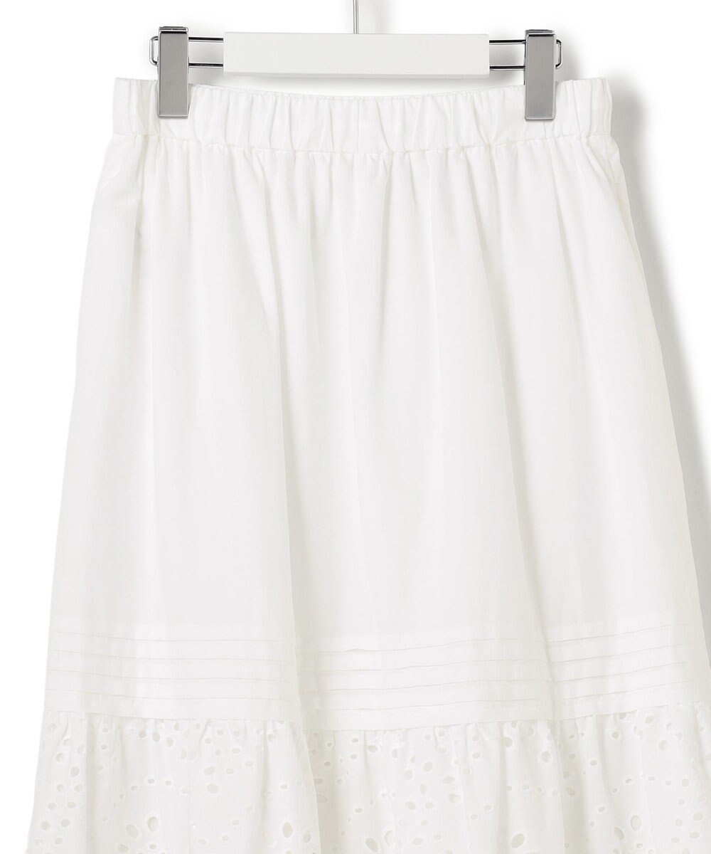23区 【先行予約】カットワークエンブロイダリー スカート 