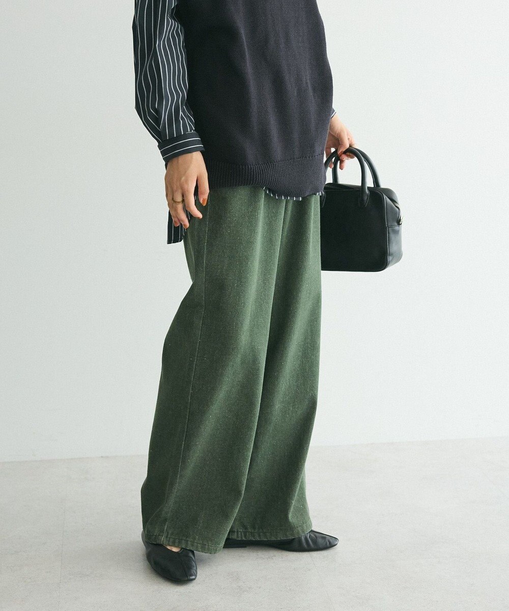 CRAFT STANDARD BOUTIQUE ホックワイドパンツ 