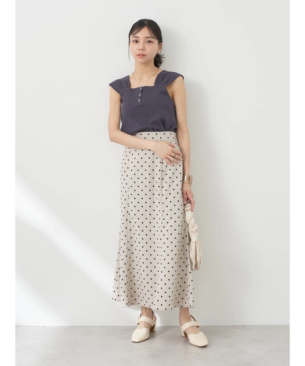 earth music&ecology リブフレンチタンクトップ 