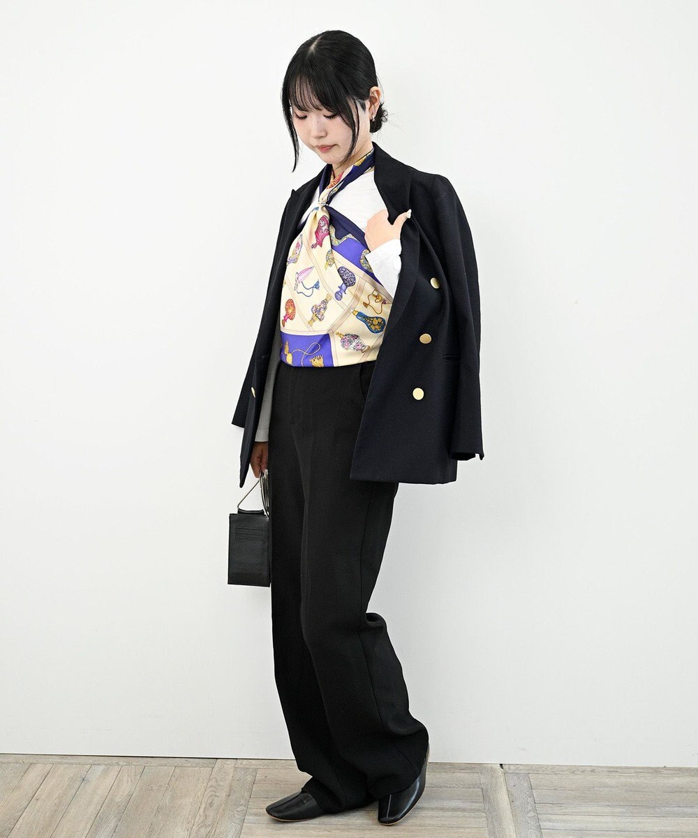 Marca 【伝統横濱スカーフ】香水瓶   大判 シルクツイル スカーフ 