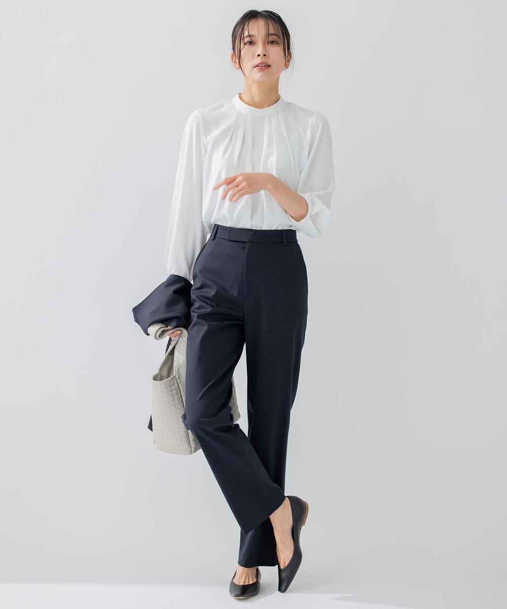 23区 L 【セットアップ対応/洗える】ストレッチポンチ パンツ 