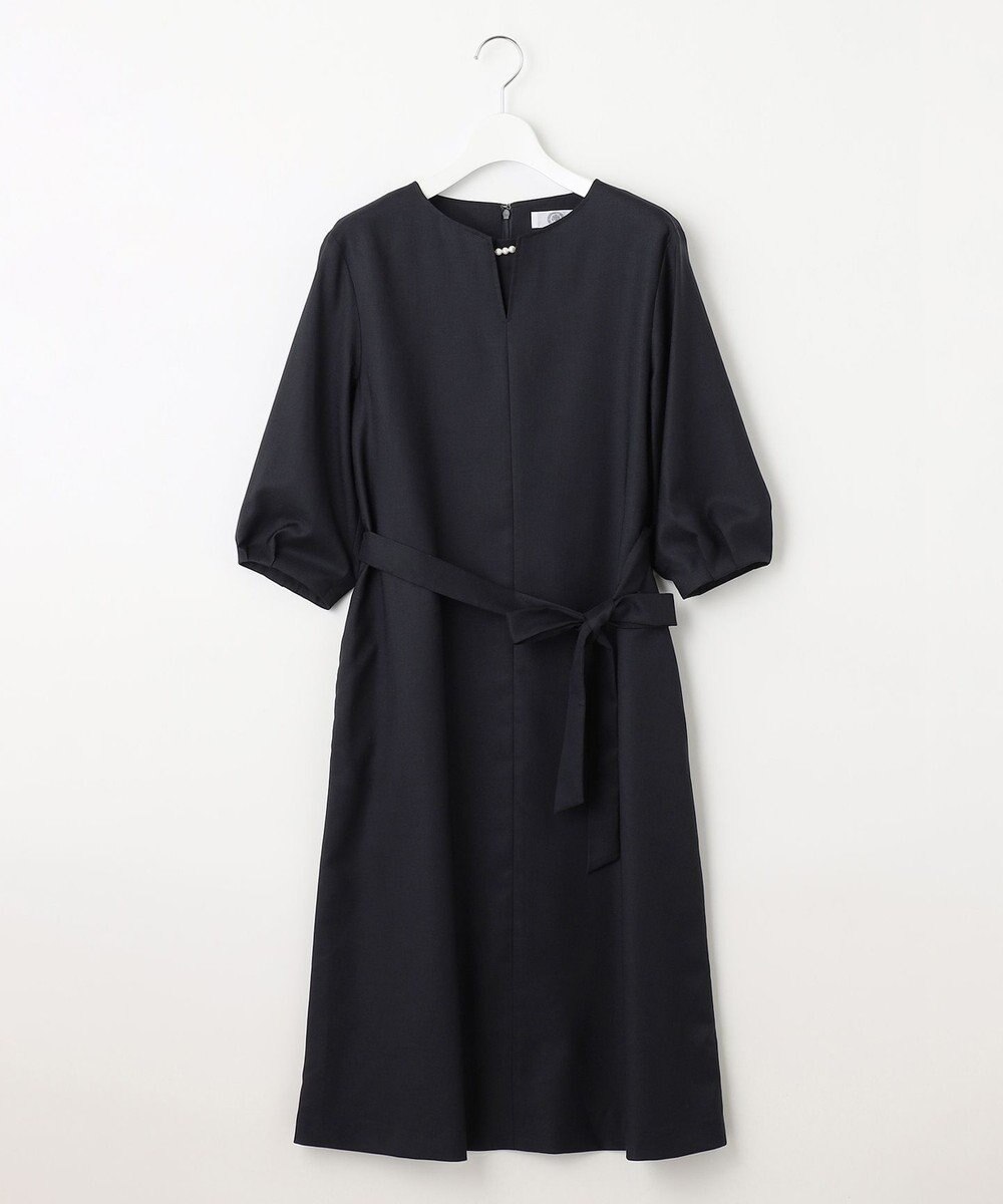 J.PRESS LADIES 【セットアップ対応・洗える・UVケア・速乾】 OXIJEWELストレッチ ワンピース 