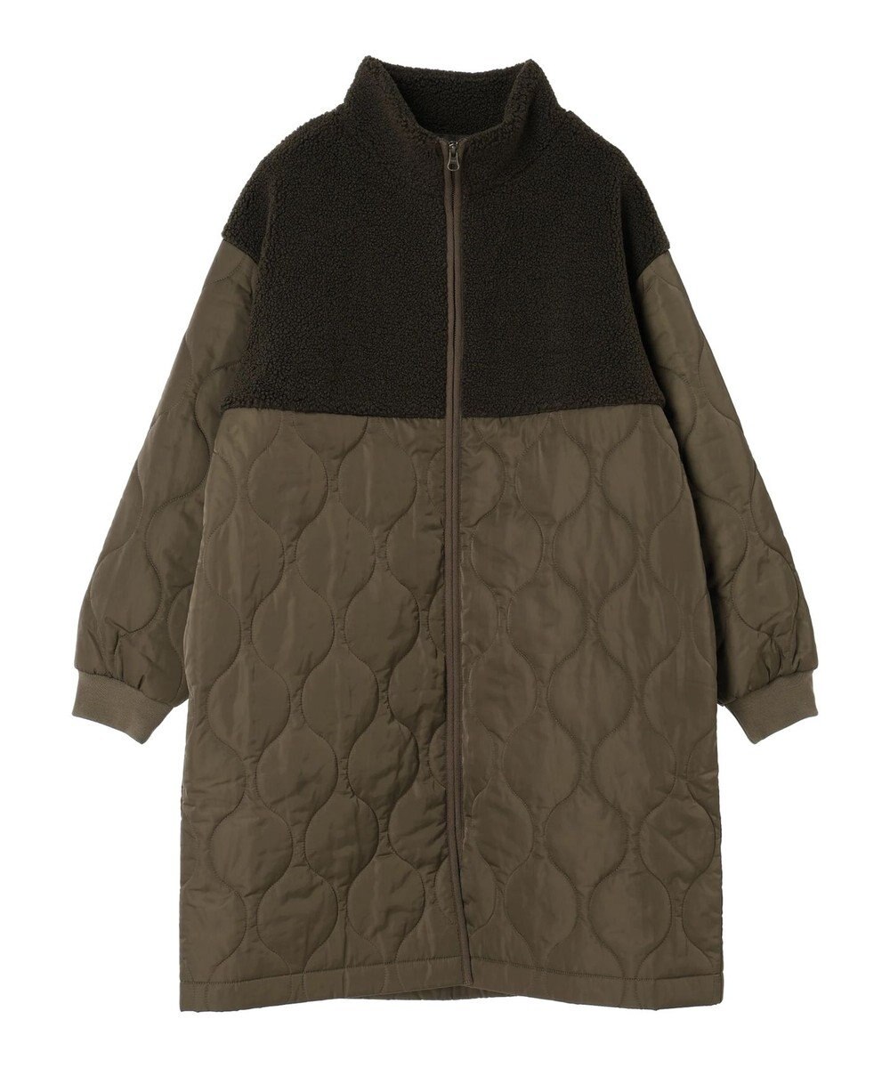 CRAFT STANDARD BOUTIQUE ボア＆キルティングスタンドコート 