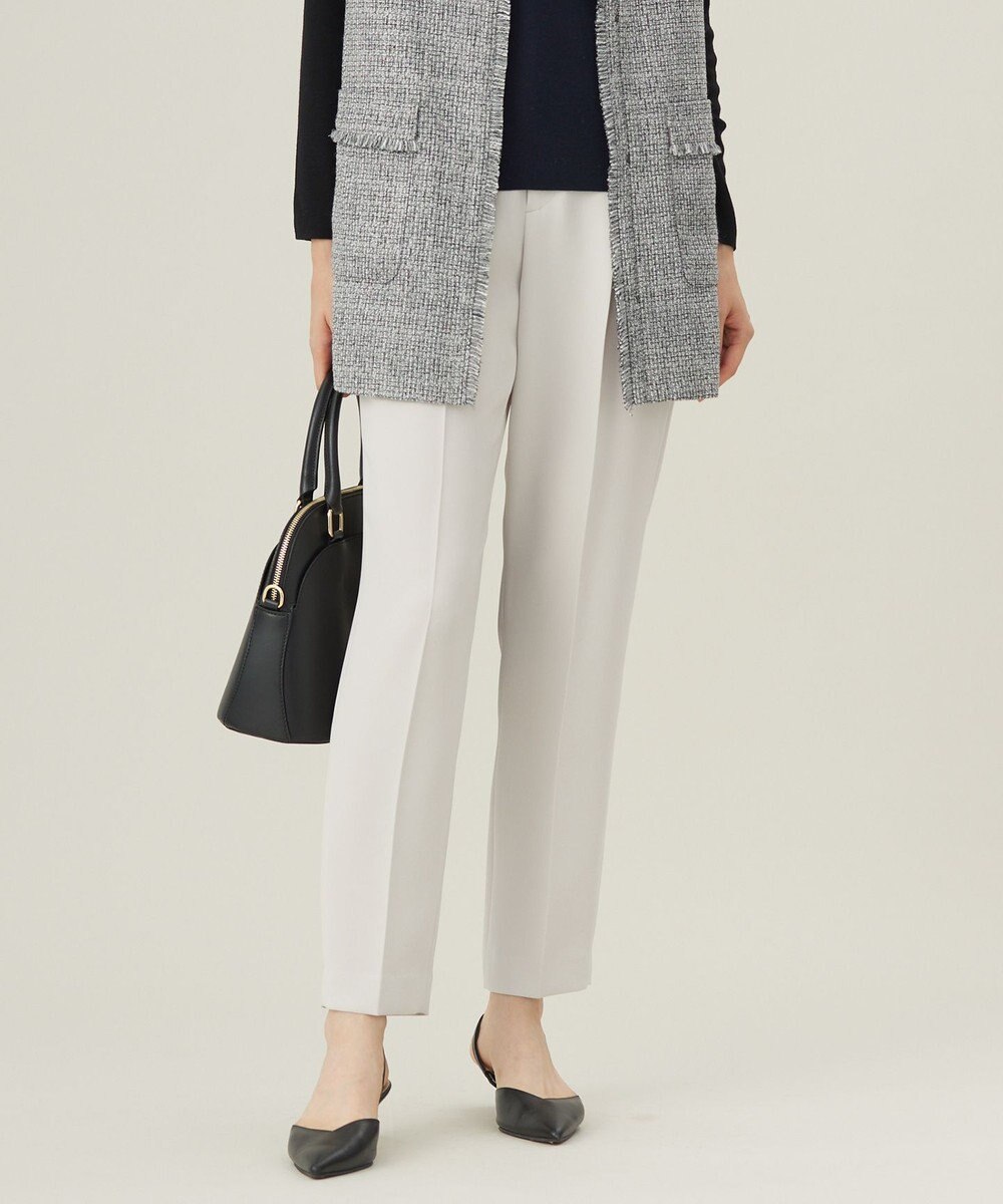 自由区 L 【19号サイズまで展開・カタログ掲載・セットアップ対応】トリアセダブルクロステーパード パンツ 