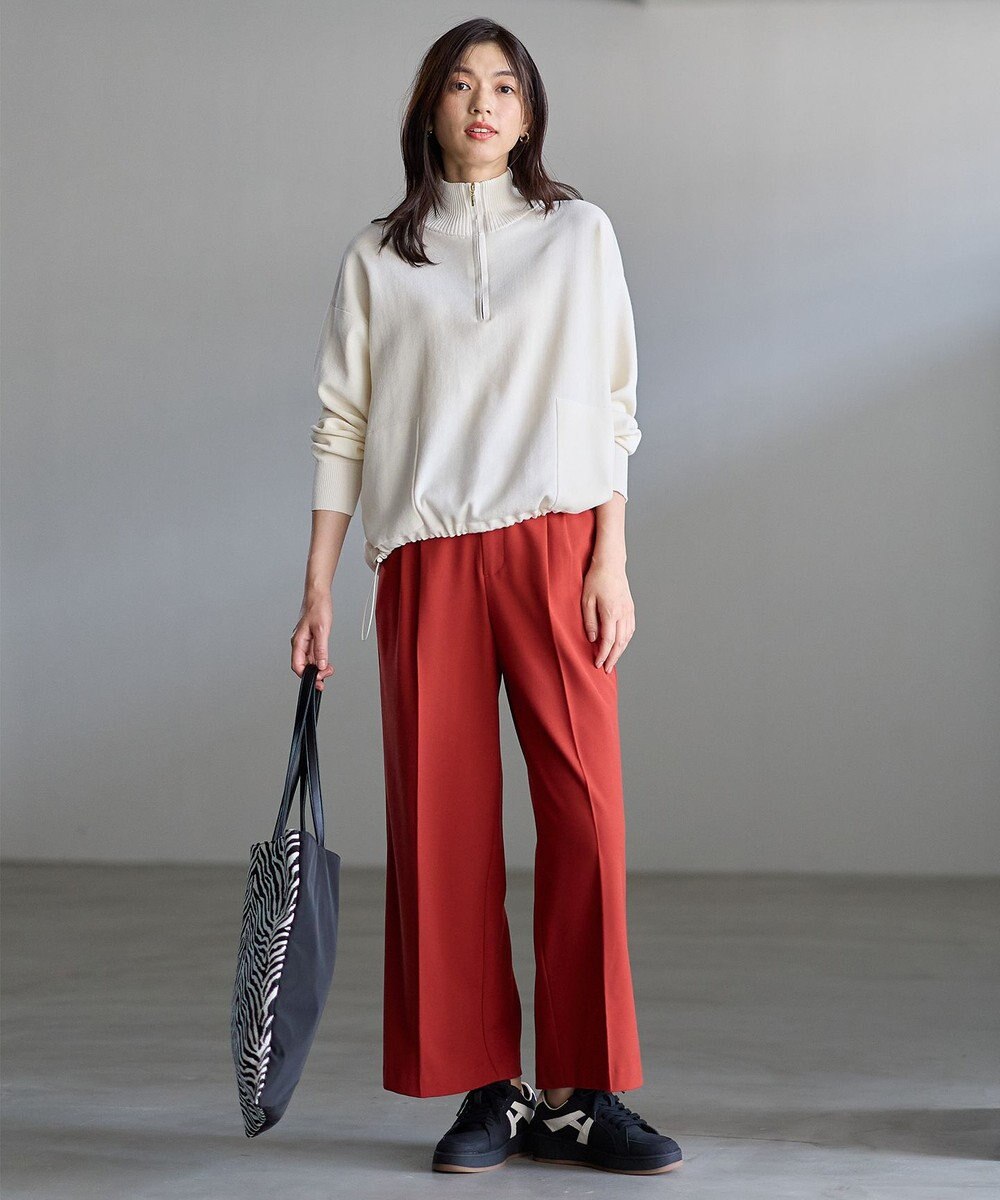 ANY 【LEE掲載/6サイズ展開/裏起毛/ウエストゴム】ウォームワイドパンツ 