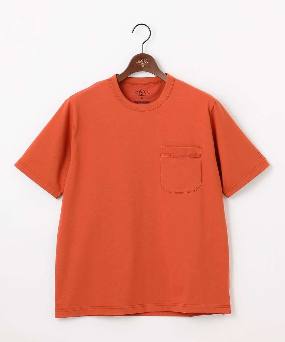 JOSEPH ABBOUD MOUNTAIN 【MADE IN JAPAN/吸水速乾/男女兼用】プレーティング天竺アウトドア Tシャツ 