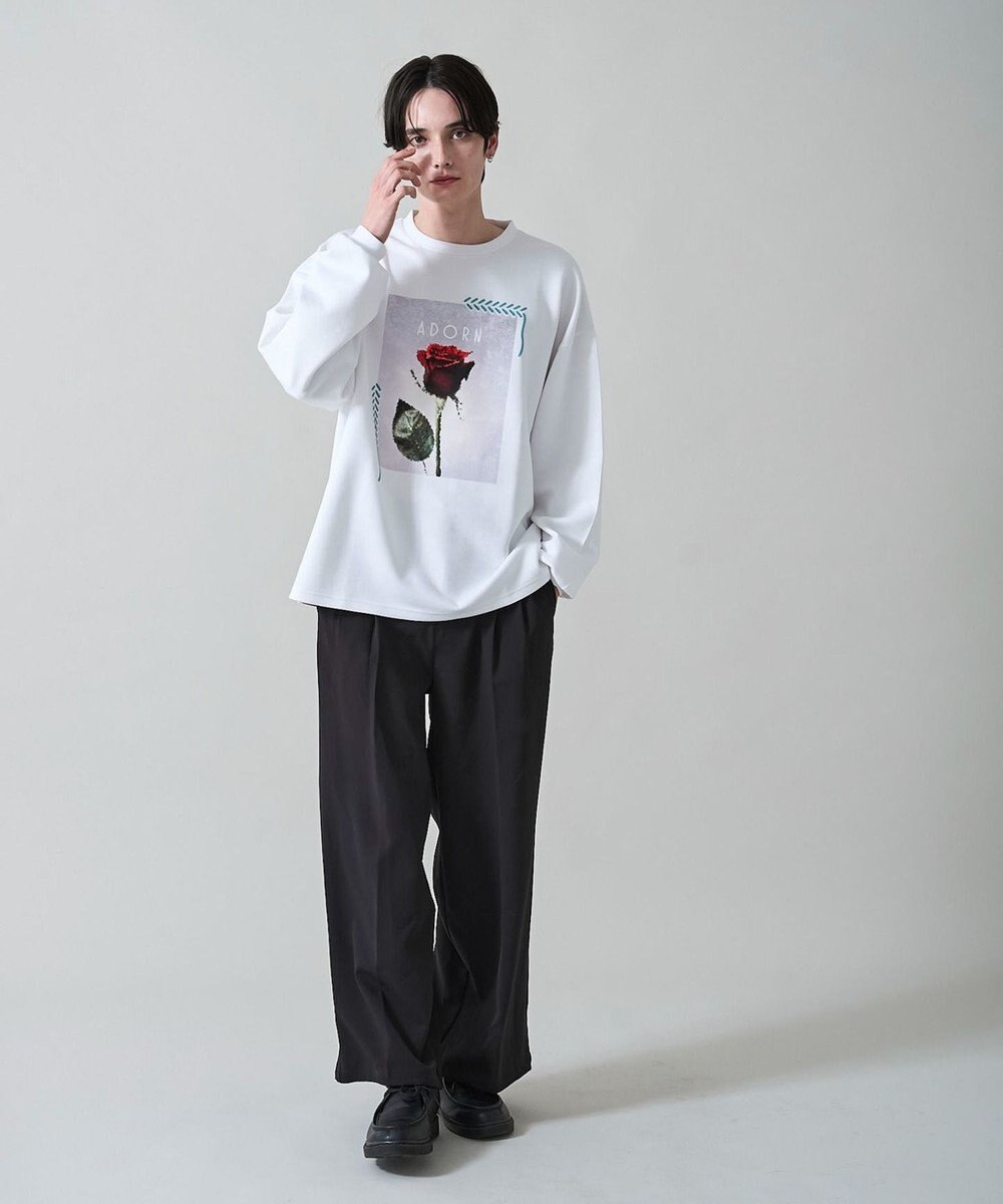 WEGO シートプリントプルオーバー 