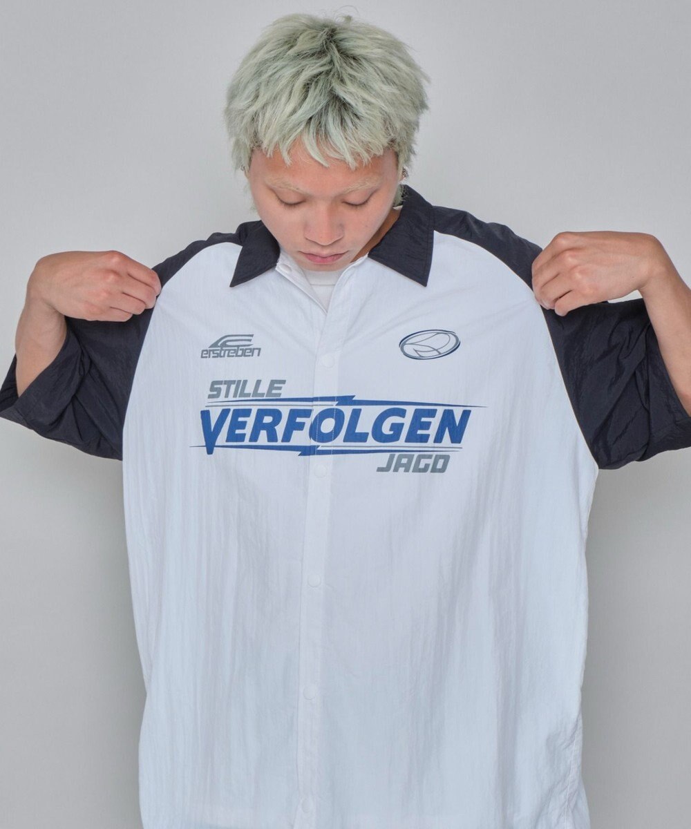 WEGO 【ユニセックス着用ITEM】ラグラングラフィックシャツ（SS） 