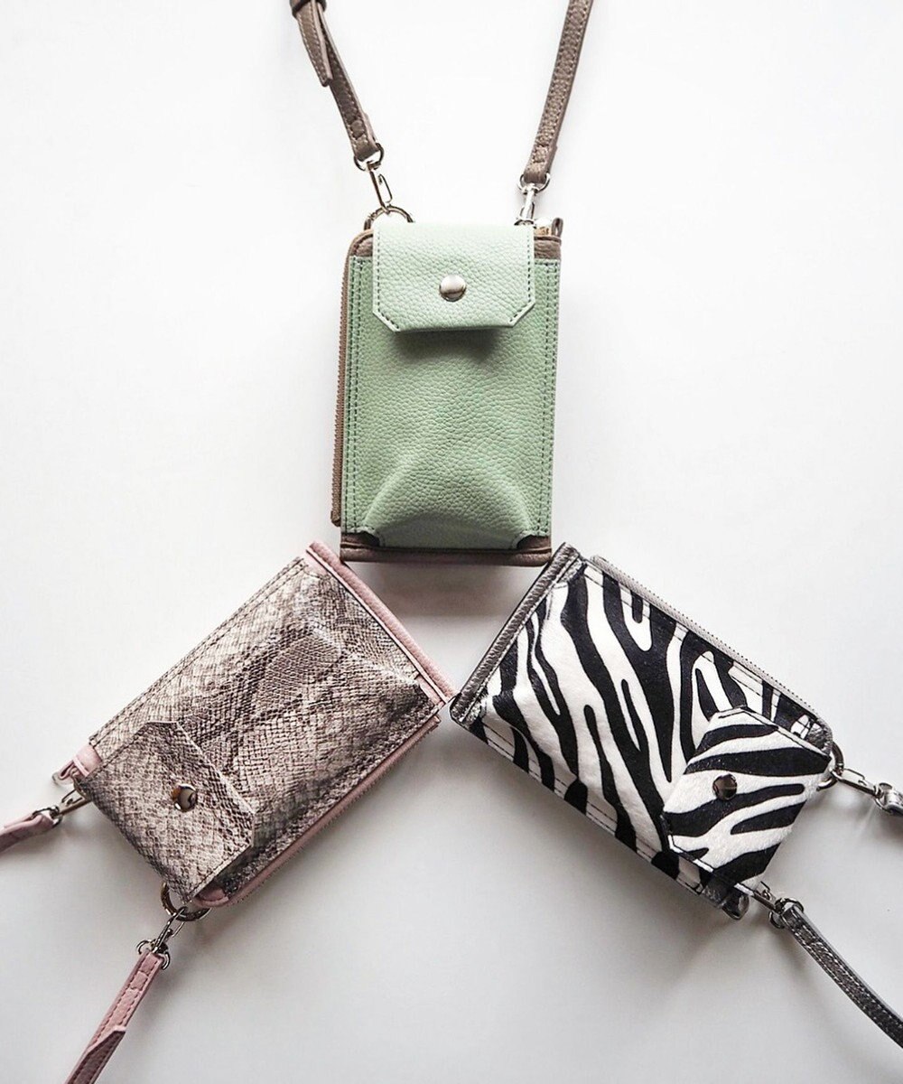 LA BAGAGERIE 【インスタグラマー chiyoさん×LA BAGAGERIE】コンビスマホショルダー 